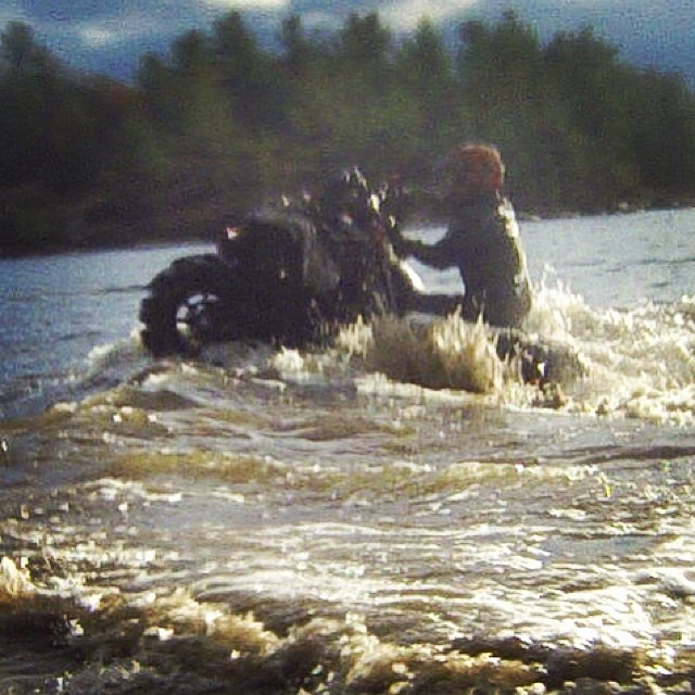 Water wheelie #swampdonkeys style - wish it was more clear