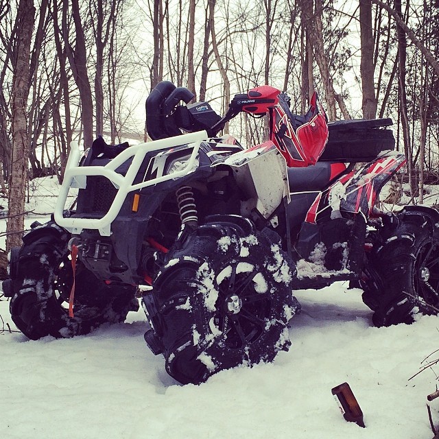 Poser shot #swampdonkeys #polaris #scrambler850