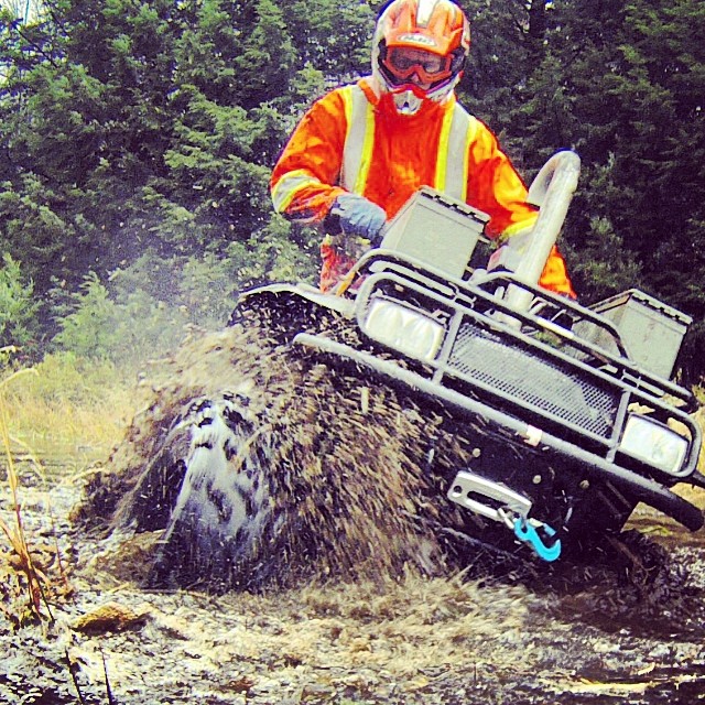 #swampdonkeys #arcticcat @tomdrich ripping it up and blazing new trails #canada