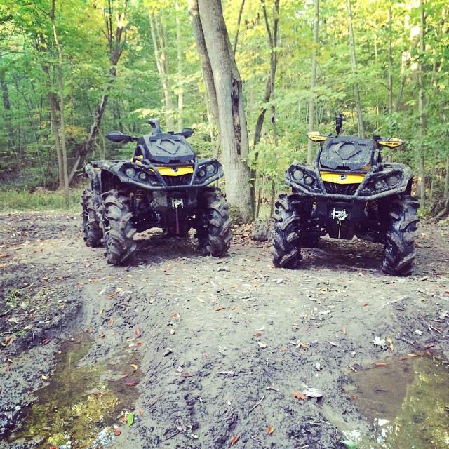 #canam #xmr #swampdonkeys having a break @chriscross4653 @tomdrich