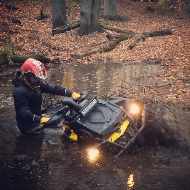 #xmr digging thru #mud #swampdonkeys style #canam #canada