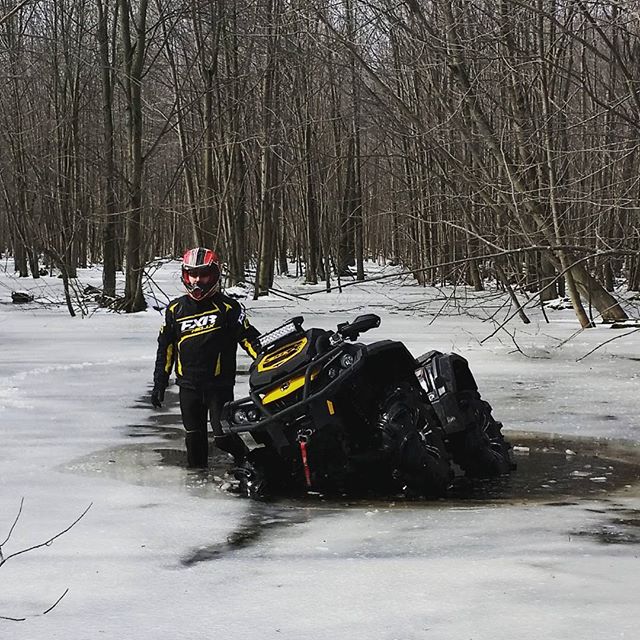 @rangerbob316 playing in the frozen swamp.