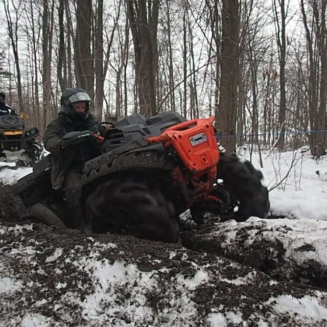#Highlifter #Polaris #sportsman #1000 rocking it today on the #GLATV trails hanging out with the #SwampDonkeys