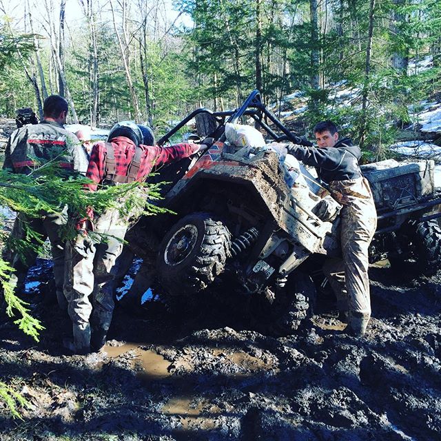 #rzr down for the count. #SwampDonkeys to the rescue.