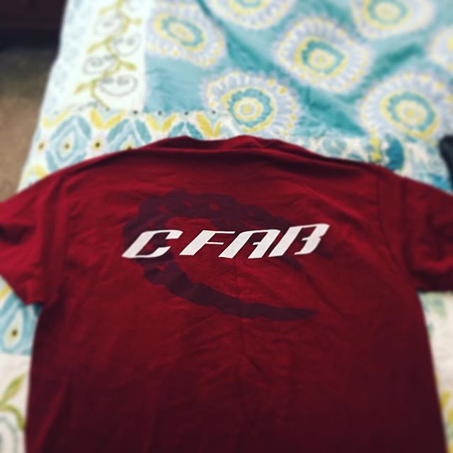 Thanks for the shirt @c_by_num #cfab #swampdonkeys #GLATV