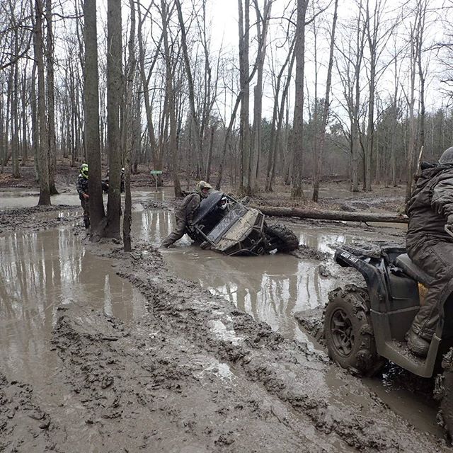 Lending a helping hand preventing a #rollover in the #rzr   #Swampdonkeys #GLATV