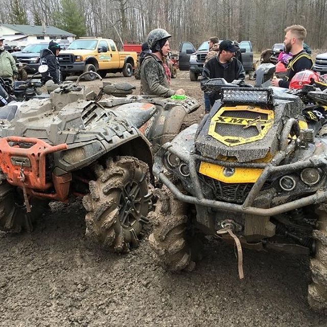 #Polaris #Sportsman #Highlifter #1000 vs #Team #Canam #XMR #800 #Swampdonkeys #GLATV @sawmiller07