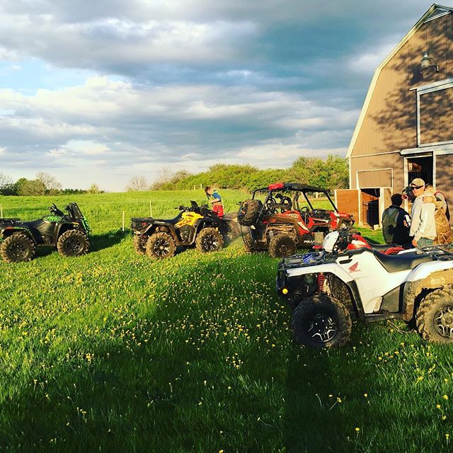 Mid-week ride ending with some cleaning. #SwampDonkeys