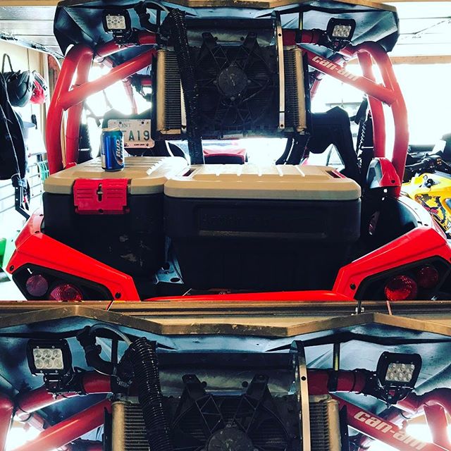 Backup #led #lights are installed and ready to roll. #maverickxmr #swampdonkeys #1000