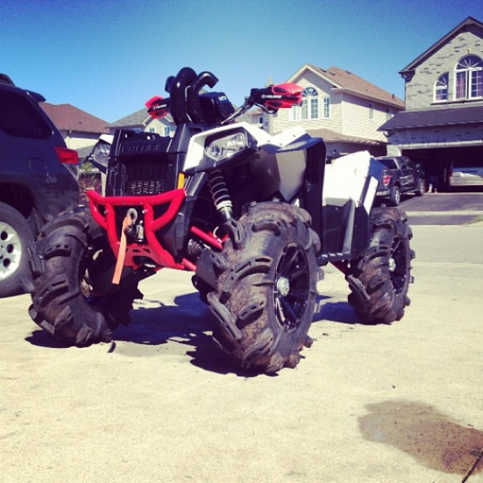 All cleaned up and ready for the mud #swampdonkeys