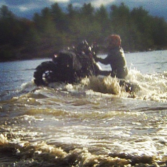 Water wheelie #swampdonkeys style – wish it was more clear