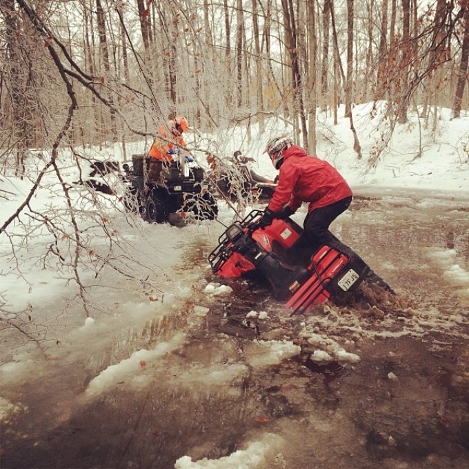 Chris stuck in da muck #swampdonkeys