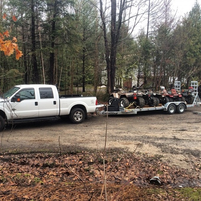 Loading up to head home. #swampdonkeys