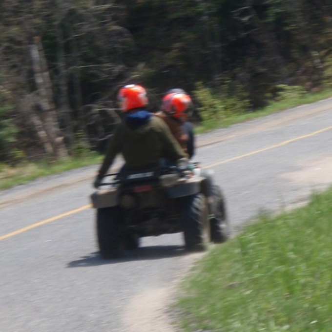 #tbt #swampdonkeys totally stock Torque Monster with three passengers.