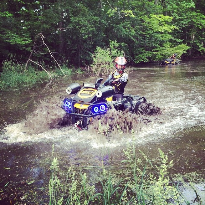 2015 #canam #outlander #xmr #800r #amrracing #tigertail #angeleyes #rigidindustries #gorillaaxle #SwampDonkeys