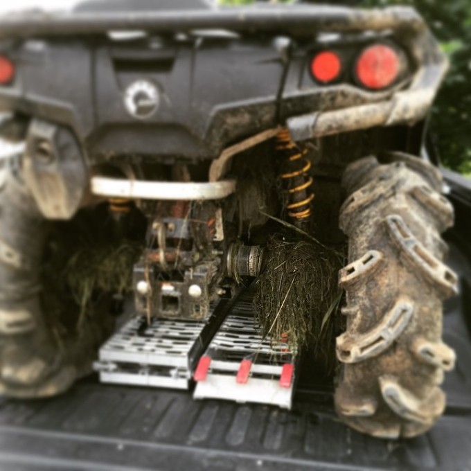 Took a little swamp home with me last night. 2015 #canam #outlander #xmr #800r #amrracing #tigertail #angeleyes #rigidindustries #gorillaaxle #SwampDonkeys Off Road Club: @webez9 @tomdrich @chriscross4653 @timmerlegrand @smithjaret