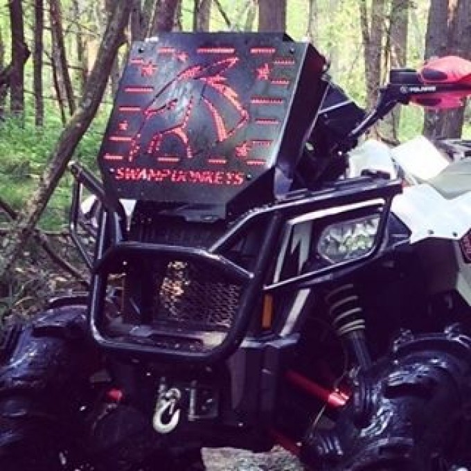 #rad #relocate available for all 2013+ #Polaris #Scrambler models. #850 and #1000 #swampdonkeys check out @hockeyplayerya2 for more sweet pictures and videos
