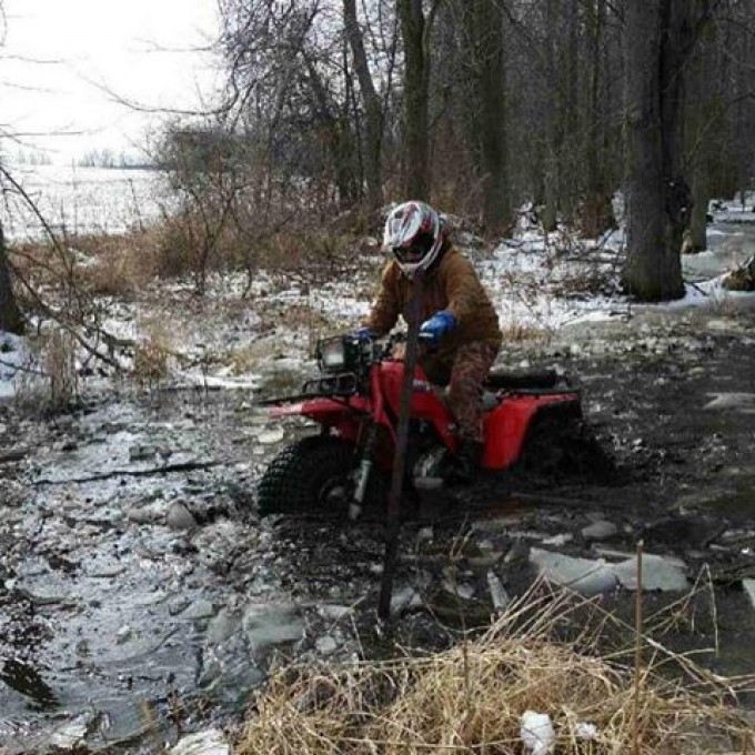 Out for a rip with the 86 BigRed and the #swampdonkeys