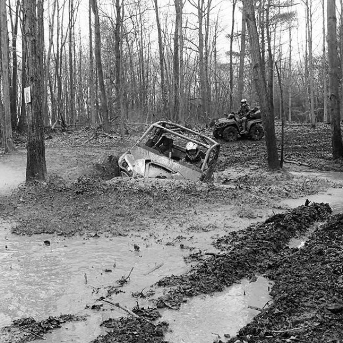 Once you see one of these #maverick #xmr in person you will fall in love. This thing ripped thru the mud holes where modified quads got stuck. Just ask @martin_g_ace #swampdonkeys #glatv