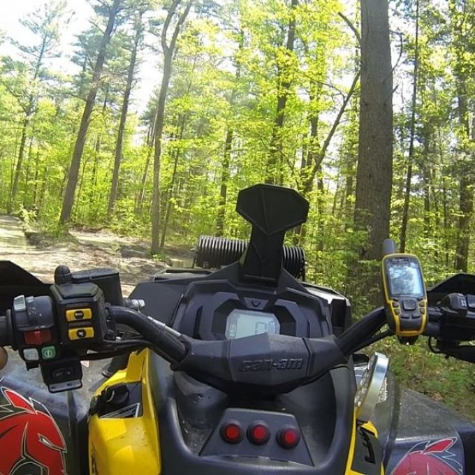 Riding the #Canam #xmr thru the #mud holes of #Ardbeg with the #SwampDonkeys crew