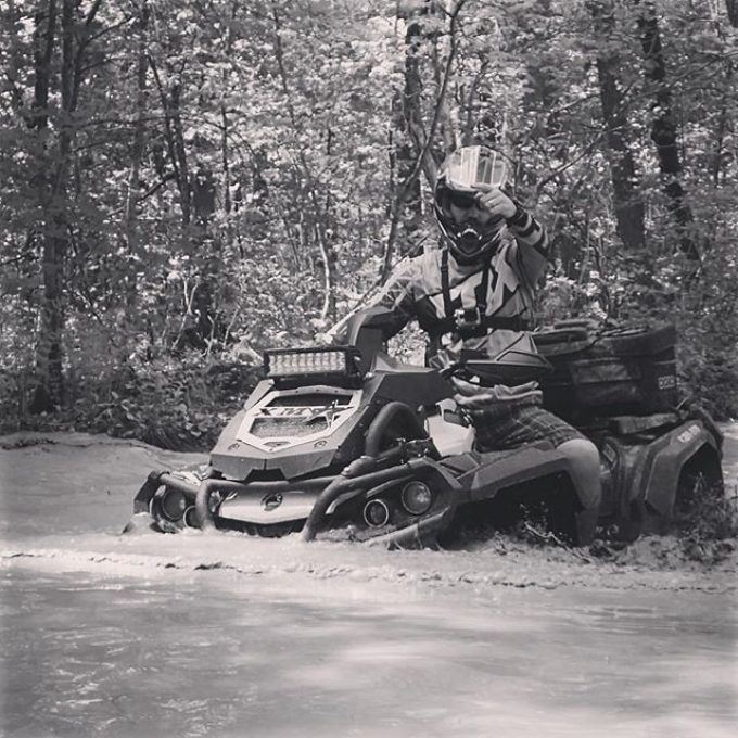 Trail scouting on the #canam #xmr with the #swampdonkeys