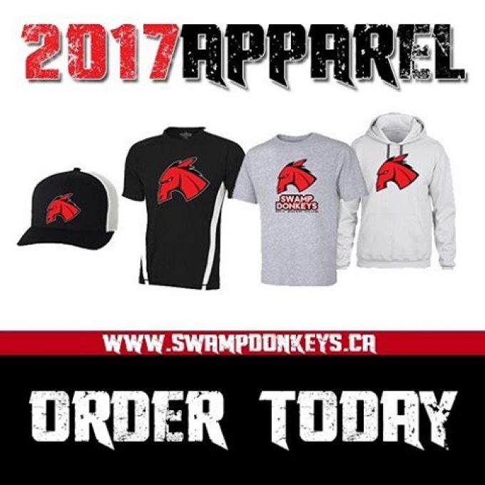 #2017 #swampdonkeys #apparel is now available for order. FREE shipping on orders over $95 Canadian