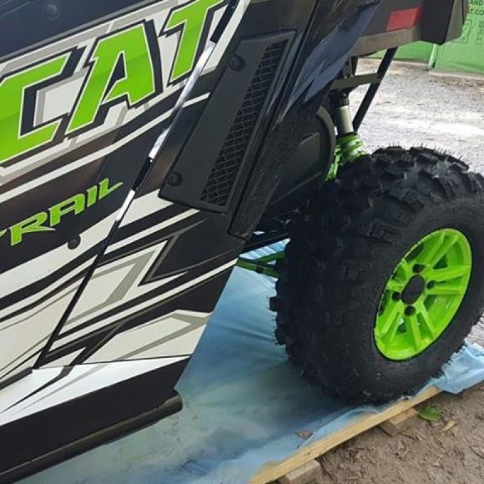 #unboxing a brand new #arcticcat #wildcat #trail #swampdonkeys