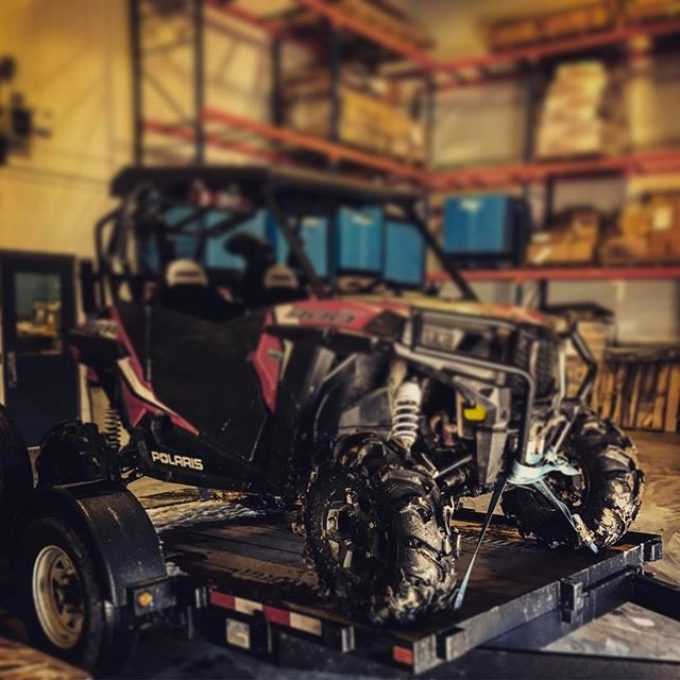 Loaded up and ready for tomorrow’s ride at #hawksnest with @adam.stanley.549 @chriscross4653 @sawmiller07 #swampdonkeys #rzr900trail #rzr #polaris