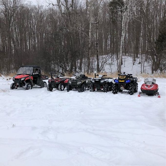 Winter wonderland. #swampdonkeys #hondarubicon