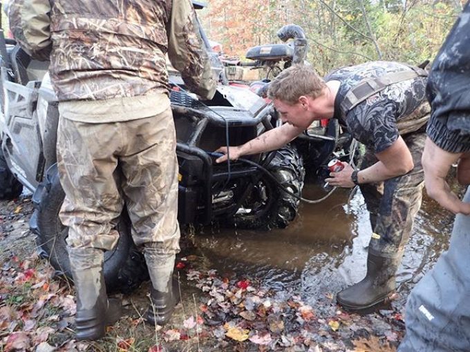 another #polaris over heating  #swampdonkeys