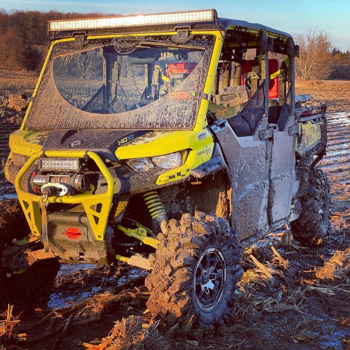 Took the #defenderxmr #outforarip today with a few good boys #swampdonkeys