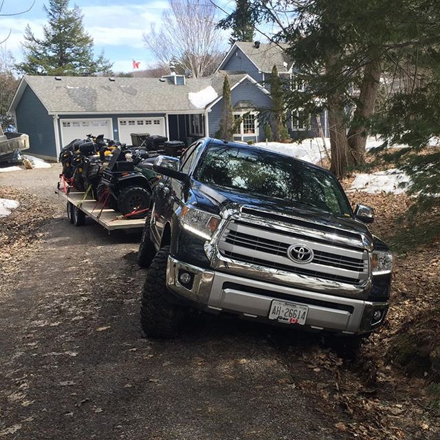 It's time to trade her in for a new #ride #toyota #tundra #swampdonkeys