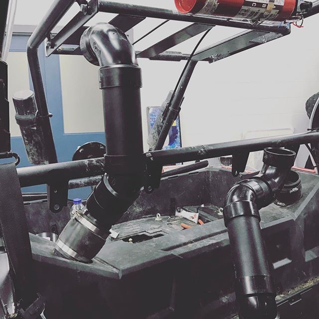 Redoing the snorkels. Time to go deeper.
